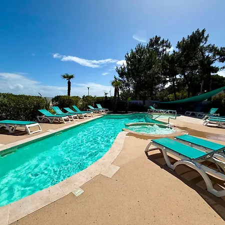 2 Chambres, Balcon, Piscine Chauffee, Acces Plage, Animaux Admis, Parking - Fr-1-194-194 לה-טראנש-סור-מר