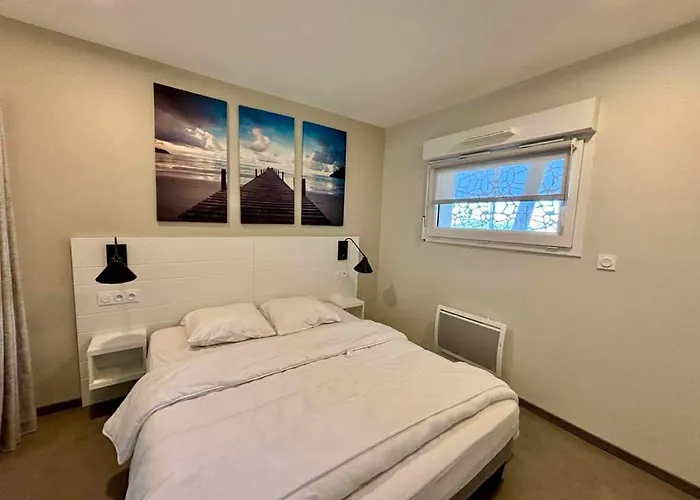 2 Chambres, Balcon, Piscine Chauffee, Acces Plage, Animaux Admis, Parking - Fr-1-194-194 *